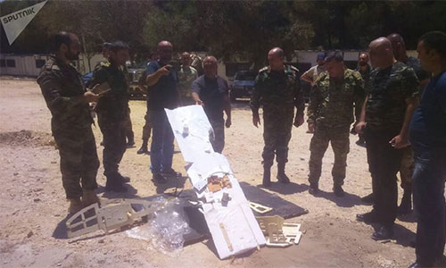 Militares sirios revelan los detalles de los drones usados cerca de Hmeymim